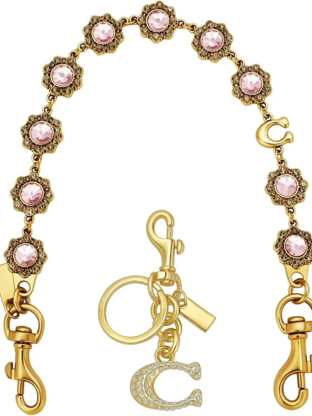 Stylish Bag Chain Purse Charm | Key Chain Accessory for Women’s Handbags